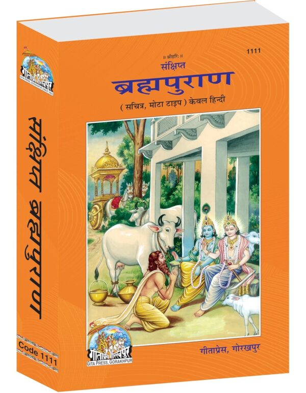 Sankshipt Brahma Purana – Illustrated Hindi Edition in Large Print by | Language: Hindi | Code: 1111